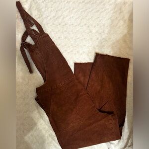 Aerie Corduroy Overalls